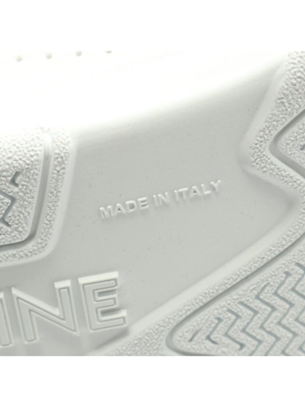 Celine Sneakers Lace Up White Leather - Picture 7 of 9